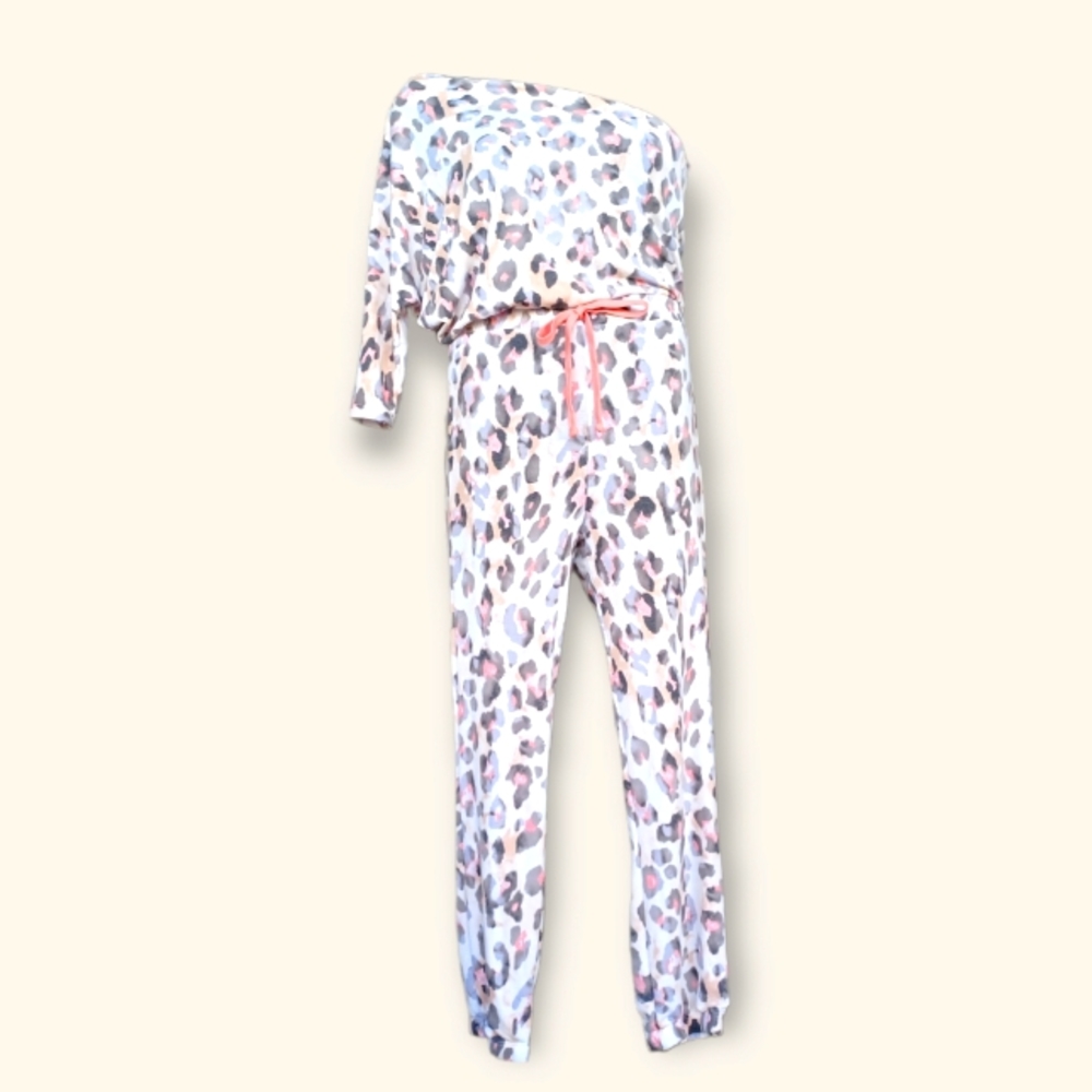Leopard Print Jumpsuit